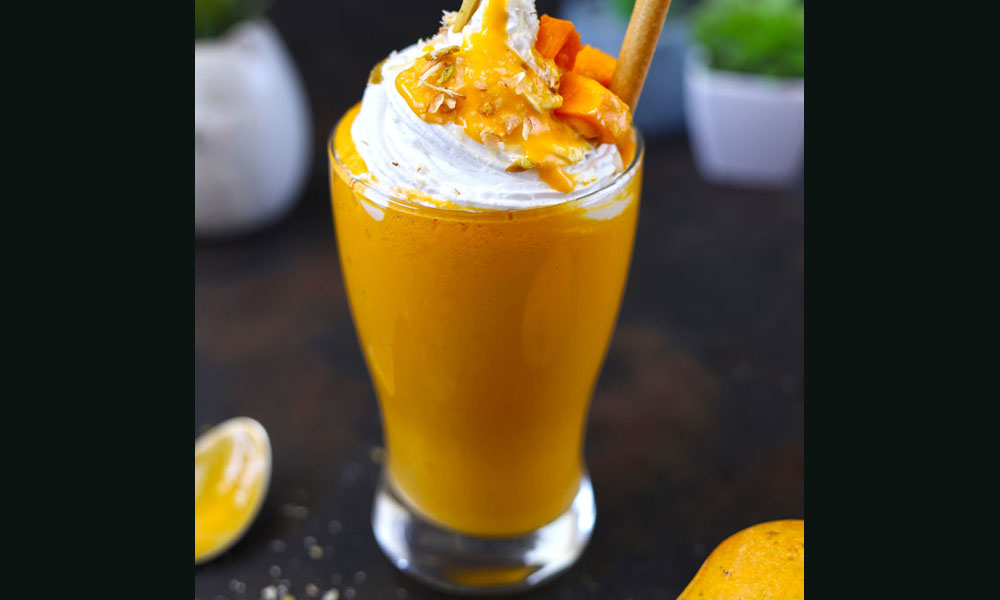 Mango Pure Milk Shake