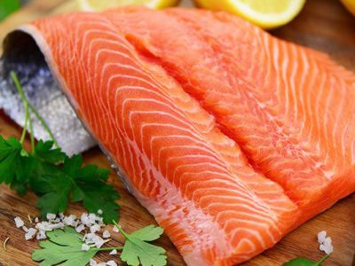 Organic Fresh Salmon Fish Fillet